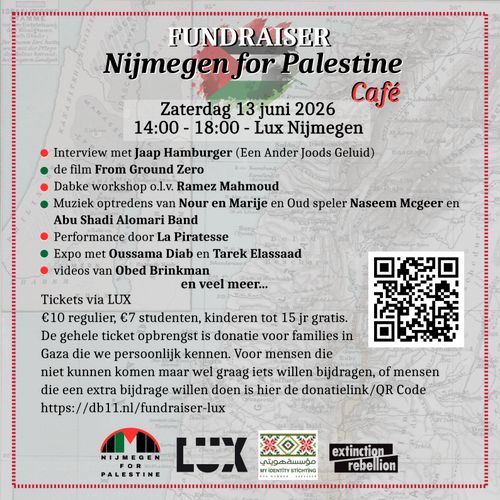 Fundraiser voor families in Gaza