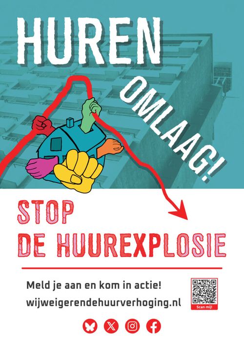 Verlaag de huren! Stop de huurverhoging! 