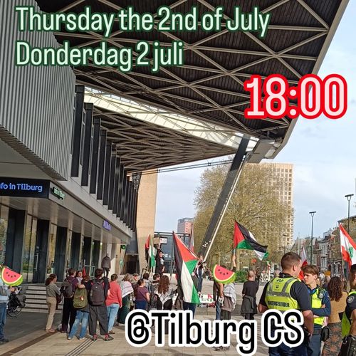 Demonstratie voor Palestina