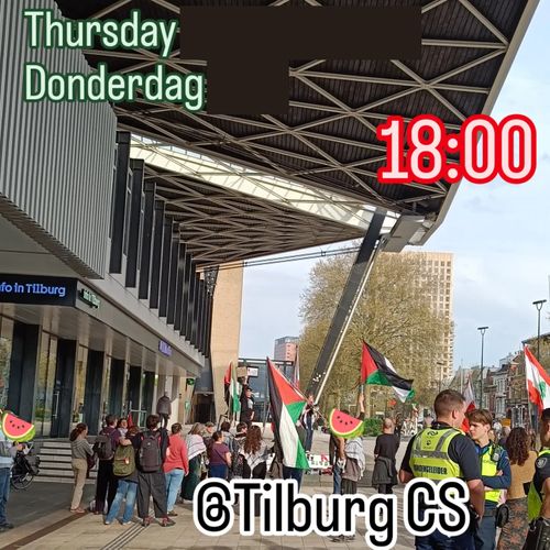Demonstratie voor Palestina