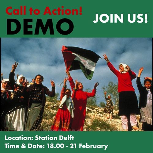 Call to Action!
DEMO
JOIN US!

Location: Station Delft
Time & Date: 18:00 - 21 February