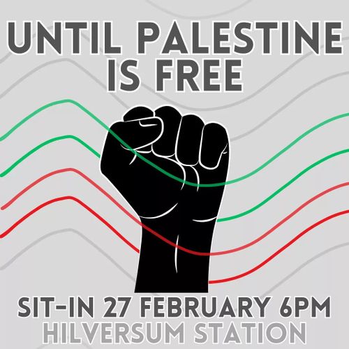 Sit-in for Palestine