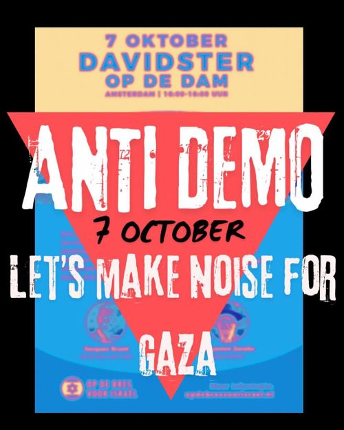 Anti-demo: let's make noise for Gaza