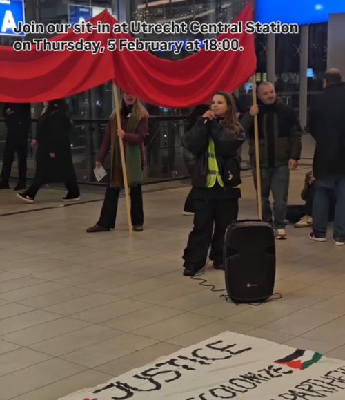Join our sit-in at Utrecht Central Station on Thursday, 5 February at 18:00.